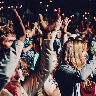 audience at a concert