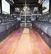 wood floors on bus