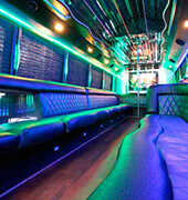 orlando party bus interior